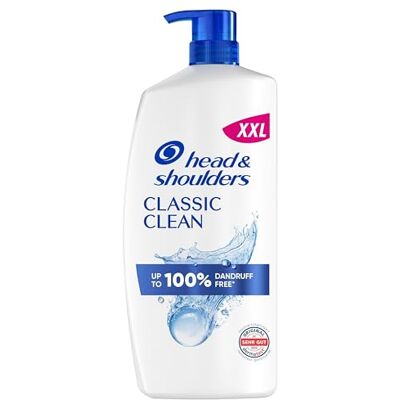 Head & Shoulders Classic Clean Anti-Schuppen Shampoo 1000ml mit Pumpspender gegen Schuppen, Fett und Juckreiz Head & Shoulders Classic Clean Anti-Schuppen Shampoo 1000ml mit Pumpspender gegen Schuppen, Fett und Juckreiz
