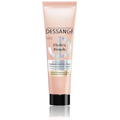 Dessange Thermo-Schutzmilch Hydra Brush – Hyaluronsäure & Rosenöl – spendet Feuchtigkeit & schützt – Haar, das Heizgeräten ausgesetzt ist – 140 ml Dessange Thermo-Schutzmilch Hydra Brush – Hyaluronsäure & Rosenöl – spendet Feuchtigkeit & schützt – Haar, das Heizgeräten ausgesetzt ist – 140 ml