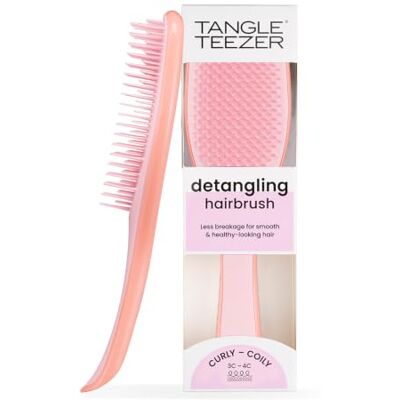 Tangle Teezer Der Natürliche Lockige Nasse Entwirrbürste - Lockiges Haar 3C-4C - Rot Tangle Teezer Der Natürliche Lockige Nasse Entwirrbürste - Lockiges Haar 3C-4C - Rot