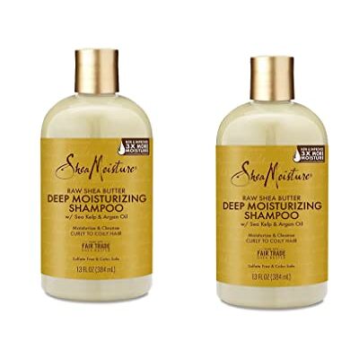 Shea Moisture Pack of two Raw Shea Butter Moisture Retention Shampoo, 13 Ounces by Shea Moisture Pack of two Raw Shea Butter Moisture Retention Shampoo, 13 Ounces by