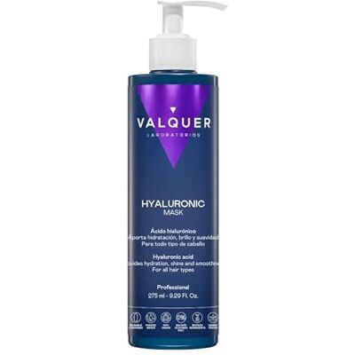 Valquer Laboratorios Valquer Hyaluronsäure-Haarkur Maske Sulfatfrei mit Panthenol & Aloe Vera Für alle Haartypen 275 ml Valquer Laboratorios Valquer Hyaluronsäure-Haarkur Maske Sulfatfrei mit Panthenol & Aloe Vera Für alle Haartypen 275 ml