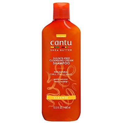 CANTU Sheabutter für natürliches Haar sulfatfreies Reinigungscremeshampoo, 400 ml CANTU Sheabutter für natürliches Haar sulfatfreies Reinigungscremeshampoo, 400 ml