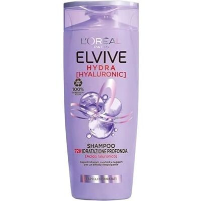 L'Oreal Paris L'Oréal Paris Elvive Hyaluronic Pure Shampoo für Haut und fettige Wurzeln, dehydrierte Längen L'Oreal Paris L'Oréal Paris Elvive Hyaluronic Pure Shampoo für Haut und fettige Wurzeln, dehydrierte Längen