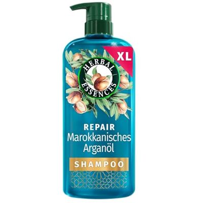 Herbal Essences Repair Marokkanisches Arganöl Shampoo 650ml für Geschädigtes Haar. Intensive Pflege für Weicheres, Glatteres Haar. Mit Reinem Arganöl. Ohne Silikone, Vegan und Tierversuchsfrei Herbal Essences Repair Marokkanisches Arganöl Shampoo 650ml für Geschädigtes Haar. Intensive Pflege für Weicheres, Glatteres Haar. Mit Reinem Arganöl. Ohne Silikone, Vegan und Tierversuchsfrei