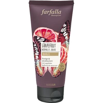 farfalla Grapefruit Haargel mit natürlichem ätherischem Öl 100% zertifizierte Naturkosmetik (1x100ml) farfalla Grapefruit Haargel mit natürlichem ätherischem Öl 100% zertifizierte Naturkosmetik (1x100ml)