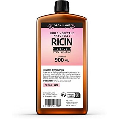 Orgaliane Rizinusöl 900 ml – – rein und natürlich – Bart, Haare, Wimpern, Nägel, Haut. Orgaliane Rizinusöl 900 ml – – rein und natürlich – Bart, Haare, Wimpern, Nägel, Haut.