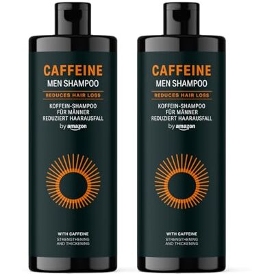 by Amazon Herrenshampoo mit Koffein, 2 x 400 ml by Amazon Herrenshampoo mit Koffein, 2 x 400 ml