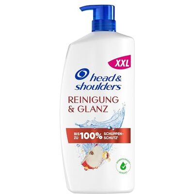 Head & Shoulders Clarify & Shine Anti-Schuppen-Shampoo 800ml Pumpspender, Klärendes Shampoo. Bis zu 100% Schuppenschutz. Mit Apfelessig Head & Shoulders Clarify & Shine Anti-Schuppen-Shampoo 800ml Pumpspender, Klärendes Shampoo. Bis zu 100% Schuppenschutz. Mit Apfelessig