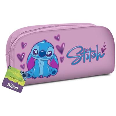 Naturaverde Kinder Disney Stitch Geschenkset, Shampoo 100 ml, Badegel 100 ml + Stitch Kulturbeutel Naturaverde Kinder Disney Stitch Geschenkset, Shampoo 100 ml, Badegel 100 ml + Stitch Kulturbeutel