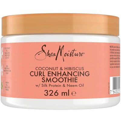 Shea Moisture Coconut & Hibiscus Curl Enhancing Smoothie, 326 ml – Lockencreme für definierte, glänzende Locken Shea Moisture Coconut & Hibiscus Curl Enhancing Smoothie, 326 ml – Lockencreme für definierte, glänzende Locken