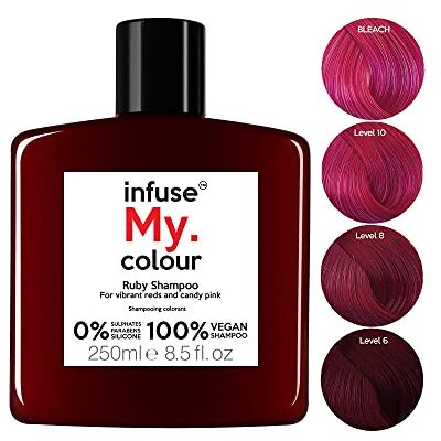 infuse My. colour Infuse My.Colour Ruby Shampoo 250ml infuse My. colour Infuse My.Colour Ruby Shampoo 250ml