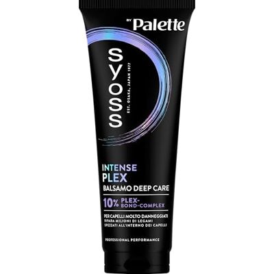 Syoss Palette Intense Plex Deep Care Conditioner 250ml, Restrukturierende Haarspülung mit 10% Plex-Bond-Complex zur Reparatur der Fasern in der Tiefe, Produkte für sehr geschädigtes Haar Syoss Palette Intense Plex Deep Care Conditioner 250ml, Restrukturierende Haarspülung mit 10% Plex-Bond-Complex zur Reparatur der Fasern in der Tiefe, Produkte für sehr geschädigtes Haar