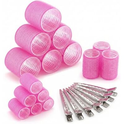 Carehabi 47 Stück Lockenwickler Hair Rollers Große Locken Haare Locken Ohne Hitze Hair Curler mit 20 Haarklammern und 2 Kämmen für alle Kurzen, Mittleren Oder Langen Haare (28 Stücke) Carehabi 47 Stück Lockenwickler Hair Rollers Große Locken Haare Locken Ohne Hitze Hair Curler mit 20 Haarklammern und 2 Kämmen für alle Kurzen, Mittleren Oder Langen Haare (28 Stücke)