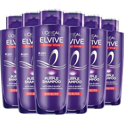 L'Oreal Paris Elvive Purple Shampoo x6 L'Oreal Paris Elvive Purple Shampoo x6