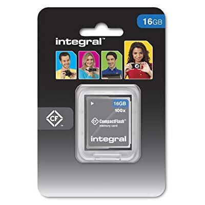 Integral 16GB Compact Flash Karte für Fotografie-Enthusiasten, Langlebig und Zuverlässig Integral 16GB Compact Flash Karte für Fotografie-Enthusiasten, Langlebig und Zuverlässig