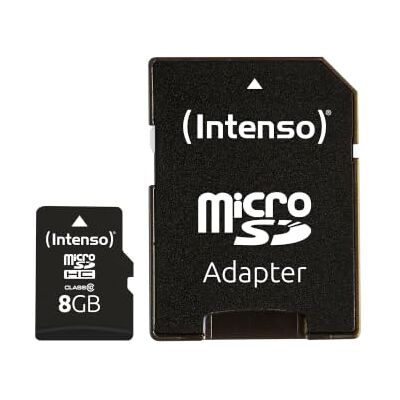 Intenso microSDXC 128GB Class 10 Speicherkarte inkl. SD-Adapter, schwarz Intenso microSDXC 128GB Class 10 Speicherkarte inkl. SD-Adapter, schwarz