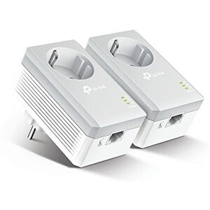 TP-Link Powerline Adapter Set TL-PA4010P KIT(600Mbit/s, mit Steckdose, 100Mbit/s-Ethernet-LAN, Kompatibel mit allen HomePlug AV/AV2 Powerline Adaptern, schnelle Datenübertragung über die Stromleitung) TP-Link Powerline Adapter Set TL-PA4010P KIT(600Mbit/s, mit Steckdose, 100Mbit/s-Ethernet-LAN, Kompatibel mit allen HomePlug AV/AV2 Powerline Adaptern, schnelle Datenübertragung über die Stromleitung)
