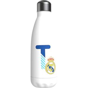 Real Madrid Edelstahlflasche - Personalisierte 550 Ml Bianco Real Madrid Edelstahlflasche - Personalisierte 550 Ml Bianco