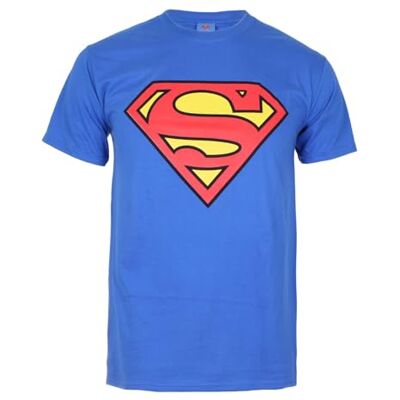 DC Comics T-Shirt Superman Logo Royalblau L DC Comics T-Shirt Superman Logo Royalblau L