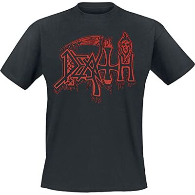 Death Life Will Never Last Herren-T-Shirt, kurzärmlig, Schwarz, Regular/Normale Passform, Schwarz, L Death Life Will Never Last Herren-T-Shirt, kurzärmlig, Schwarz, Regular/Normale Passform, Schwarz, L
