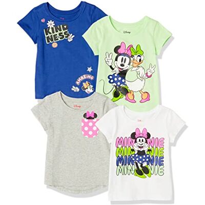 Amazon Essentials Disney Marvel Star Wars Frozen Princess Mädchen Kurzärmelige T-Shirts, Multi-Packs Amazon Essentials Disney Marvel Star Wars Frozen Princess Mädchen Kurzärmelige T-Shirts, Multi-Packs