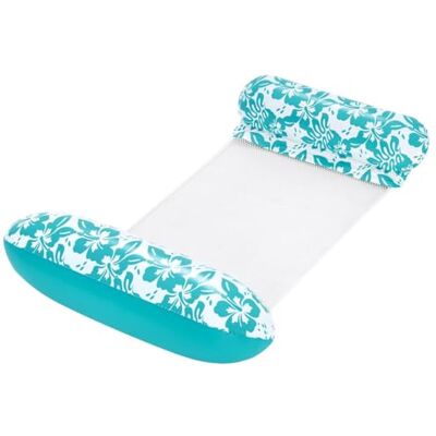 Bestway Pool-Hängematte 114 x 81 x 22 cm, 1 Person, 4-in-1 Nutzung, Color Shield-Beschichtung, CoolDown Netz-Liegefläche, Sicherheitsventile, Reparaturflicken, Maximale Belastbarkeit 100 kg Bestway Pool-Hängematte 114 x 81 x 22 cm, 1 Person, 4-in-1 Nutzung, Color Shield-Beschichtung, CoolDown Netz-Liegefläche, Sicherheitsventile, Reparaturflicken, Maximale Belastbarkeit 100 kg