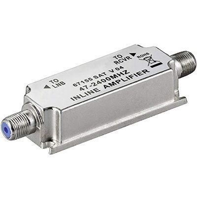 goobay 67155 SAT/BK-Antennenverstärker 47 MHz 2400 MHz, goobay 67155 SAT/BK-Antennenverstärker 47 MHz 2400 MHz,