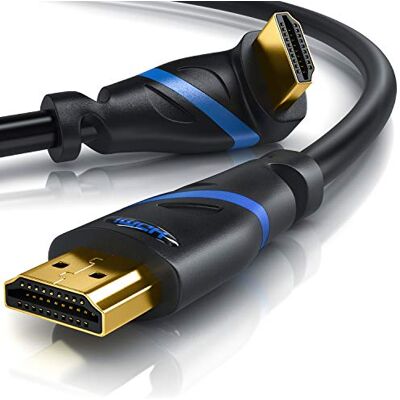 CSL-Computer CSL 8K HDMI Kabel 2.1 abgewinkelt 270° Winkelstecker 270 Grad 8 K @ 60 Hz mit DSC 7680 x 4320-3m (Meter) HDMI 2.1 2.0a 2.0b 3D UHD II Dynamic HDR-10+ eARC VRR Dolby Vision CSL-Computer CSL 8K HDMI Kabel 2.1 abgewinkelt 270° Winkelstecker 270 Grad 8 K @ 60 Hz mit DSC 7680 x 4320-3m (Meter) HDMI 2.1 2.0a 2.0b 3D UHD II Dynamic HDR-10+ eARC VRR Dolby Vision