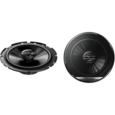 Pioneer TS-G1720F 17 cm 2-Weg-Koaxiallautsprecher Set mit 2 Lautsprechern (je 300 W max., 40 W Sinus), kraftvoller Klang, hoher Wirkungsgrad, 49.7 mm Einbautiefe, 144 mm Einbauausschnitt, mit Gitter Pioneer TS-G1720F 17 cm 2-Weg-Koaxiallautsprecher Set mit 2 Lautsprechern (je 300 W max., 40 W Sinus), kraftvoller Klang, hoher Wirkungsgrad, 49.7 mm Einbautiefe, 144 mm Einbauausschnitt, mit Gitter