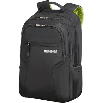 American Tourister Urban Groove UG6 Laptop Rucksack 15,6" (48 cm) Business & Schul-Rucksack mit Regenschutz & Flaschenhalter 26L Schwarz American Tourister Urban Groove UG6 Laptop Rucksack 15,6" (48 cm) Business & Schul-Rucksack mit Regenschutz & Flaschenhalter 26L Schwarz