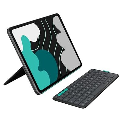 Logitech Flip Folio, Tastatur-Case für iPad Pro 13 Zoll (M4 und M5) Logitech Flip Folio, Tastatur-Case für iPad Pro 13 Zoll (M4 und M5)