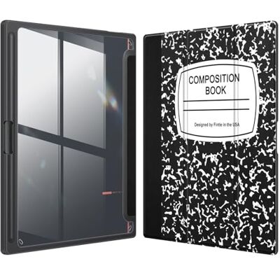 FINTIE Schutzhülle für 26,2 cm (10,3 Zoll) Boox Note Air4 C 2024 / Air3 C / Air3 B/W 2023 ePaper Hybrid Slim Clear Cover Transparente Rückseite Schale mit Auto Sleep/Wake, Eingebauter Stifthalter, FINTIE Schutzhülle für 26,2 cm (10,3 Zoll) Boox Note Air4 C 2024 / Air3 C / Air3 B/W 2023 ePaper Hybrid Slim Clear Cover Transparente Rückseite Schale mit Auto Sleep/Wake, Eingebauter Stifthalter,