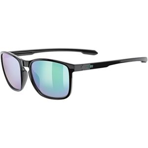 Uvex LGL 52 Sonnenbrille für Damen und Herren starker Schutz vor Sonnenstrahlung kontraststeigernd black/mirror green one size Uvex LGL 52 Sonnenbrille für Damen und Herren starker Schutz vor Sonnenstrahlung kontraststeigernd black/mirror green one size