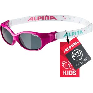 ALPINA FLEXXY KIDS Flexible und Bruchsichere Sonnenbrille Mit 100% UV-Schutz Für Kinder, pink-dots, One Size ALPINA FLEXXY KIDS Flexible und Bruchsichere Sonnenbrille Mit 100% UV-Schutz Für Kinder, pink-dots, One Size