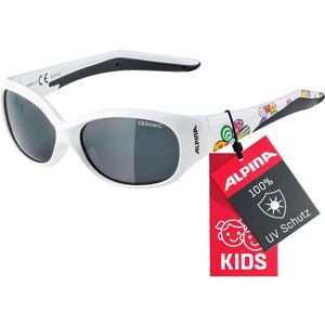ALPINA FLEXXY KIDS Flexible und Bruchsichere Sonnenbrille Mit 100% UV-Schutz Für Kinder, White flower ALPINA FLEXXY KIDS Flexible und Bruchsichere Sonnenbrille Mit 100% UV-Schutz Für Kinder, White flower