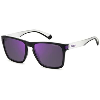 Polaroid Brille PLD 2139/S Größe 56-18 mm Matte Schwarz Violett polarisiert Polaroid Brille PLD 2139/S Größe 56-18 mm Matte Schwarz Violett polarisiert