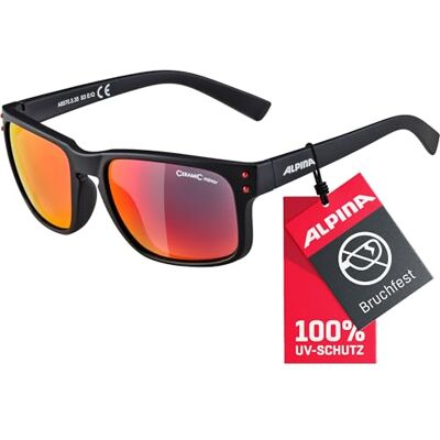 ALPINA KOSMIC Verspiegelte und Bruchsichere Sonnenbrille, ideal für Alltag und Outdoor mit UV-A-, B- & -C-Schutz ALPINA KOSMIC Verspiegelte und Bruchsichere Sonnenbrille, ideal für Alltag und Outdoor mit UV-A-, B- & -C-Schutz