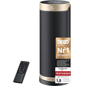 Dreo Solaris Slim H3 Heizgerät - Schnelles Aufheizen, 1800W, Fernbedienung Dreo Solaris Slim H3 Heizgerät - Schnelles Aufheizen, 1800W, Fernbedienung