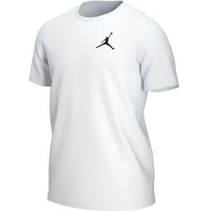 NIKE Jumpman Emb Crew T-Shirt White/Black NIKE Jumpman Emb Crew T-Shirt White/Black