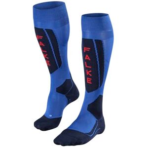 FALKE Herren Skisocken SK5 Expert M Kh Seide Funktionsmaterial warm dünn 1 Paar, Blau Olympic 6940 Trend, 46-48 FALKE Herren Skisocken SK5 Expert M Kh Seide Funktionsmaterial warm dünn 1 Paar, Blau Olympic 6940 Trend, 46-48