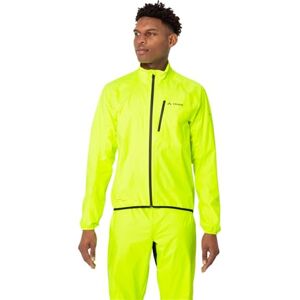 VAUDE Herren Regenjacke Drop Jacket III, ultraleicht und klein verpackbar, wasserdicht, winddicht und atmungsaktiv, Passform: Slim fit, neon yellow uni, L VAUDE Herren Regenjacke Drop Jacket III, ultraleicht und klein verpackbar, wasserdicht, winddicht und atmungsaktiv, Passform: Slim fit, neon yellow uni, L