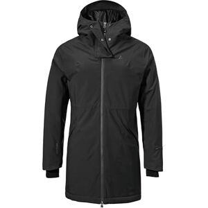 Schöffel Damen Ins Parka Style Crivat WMS, wasserdichte und atmungsaktive Winterjacke, komprimierbarer, leichter Parka mit nachhaltiger Wattierung, black, 42 Schöffel Damen Ins Parka Style Crivat WMS, wasserdichte und atmungsaktive Winterjacke, komprimierbarer, leichter Parka mit nachhaltiger Wattierung, black, 42