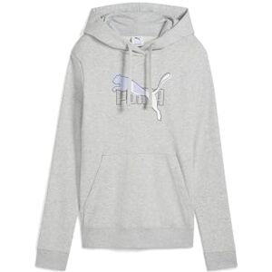 Puma Unisex ESS Logo LAB Hoodie TR Kapuzenpullis, Light Gray Heather, Puma Unisex ESS Logo LAB Hoodie TR Kapuzenpullis, Light Gray Heather,