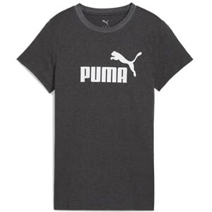 Puma Unisex ESS No. 1 Logo Tee T-Shirts, Dark Gray Heather, XS Puma Unisex ESS No. 1 Logo Tee T-Shirts, Dark Gray Heather, XS
