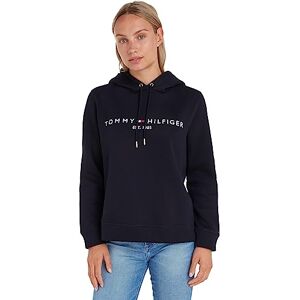 Tommy Hilfiger Damen Hoodie Heritage mit Kapuze, Blau (Desert Sky), XL Tommy Hilfiger Damen Hoodie Heritage mit Kapuze, Blau (Desert Sky), XL