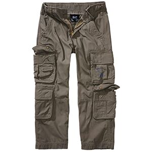 Brandit Kids Pure Vintage Pants, Farbe: Olive, Größe: XL 158 Brandit Kids Pure Vintage Pants, Farbe: Olive, Größe: XL 158