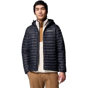 Columbia Herren Powder Pass™ Hooded Jacket Pufferjacke Mit Kapuze, Schwarz, S EU Columbia Herren Powder Pass™ Hooded Jacket Pufferjacke Mit Kapuze, Schwarz, S EU