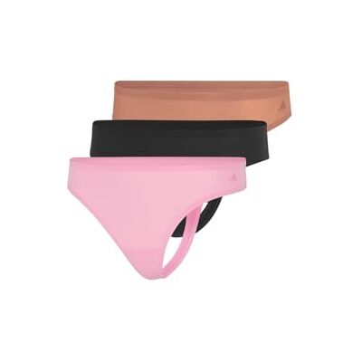 Adidas Damen Thong (3 Pack) Sport Active Light Flex String Packaged Panties Tanga Bequeme Unterwäsche Adidas Damen Thong (3 Pack) Sport Active Light Flex String Packaged Panties Tanga Bequeme Unterwäsche