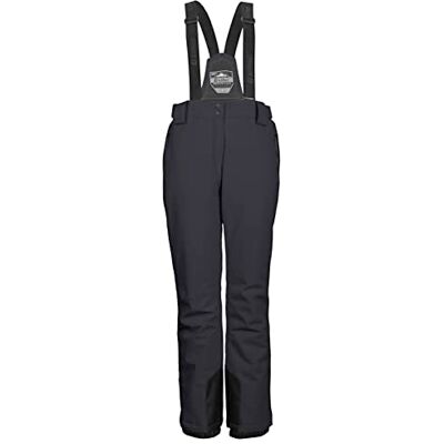 Killtec Damen Funktionshose mit abnehmbaren Trägern, Kantenschutz und Schneefang KSW 288 WMN SKI PNTS KG, schwarz, 22, 37800-000 Killtec Damen Funktionshose mit abnehmbaren Trägern, Kantenschutz und Schneefang KSW 288 WMN SKI PNTS KG, schwarz, 22, 37800-000