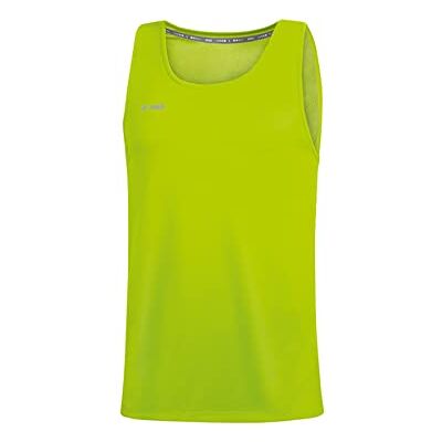 JAKO Herren Tanktop Run 2.0, Neongrün, L JAKO Herren Tanktop Run 2.0, Neongrün, L